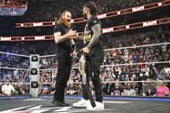 Zayn congratulates Uso on Monday Night RAW - Source: Getty